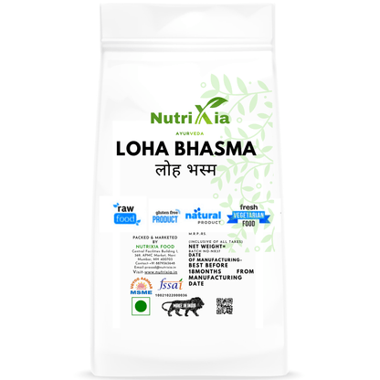 Loha Bhasma लोह भस्म -Nutrixia Food