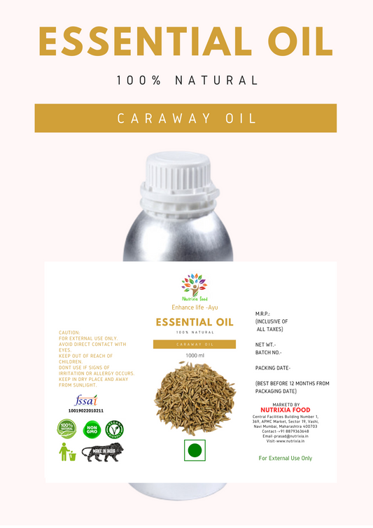 Caraway Oil - 1 Liter -Nutrixia Food