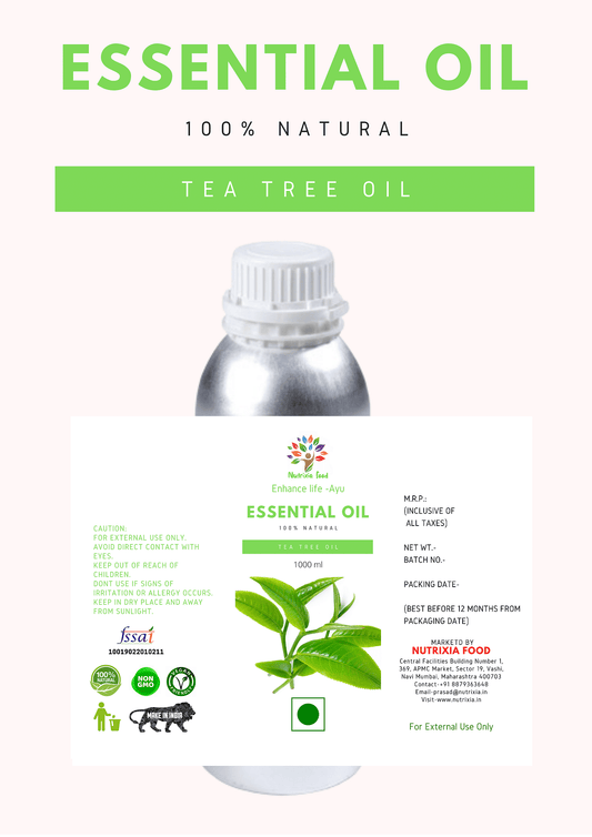 Tea Tree Oil - 1 Liter -Nutrixia Food