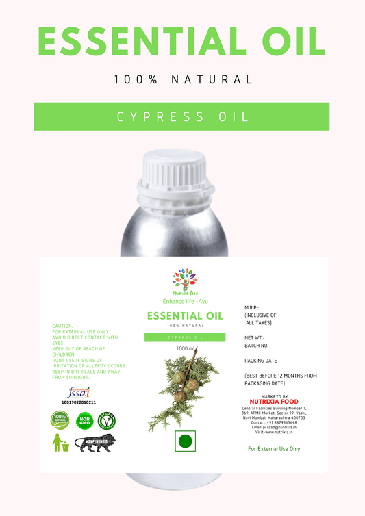 Cypress Oil - 1 Liter -Nutrixia Food