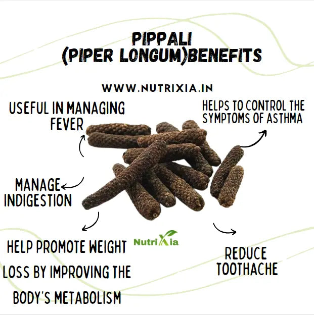 What are benefits and uses of Pippali pipli ? Nutrixia Food