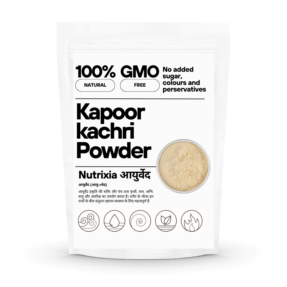 Kapoor Kachari Powder -Churna / कपूर कचहरी / Ekangi – Hedychium Spicatum  Kapur kachri powder