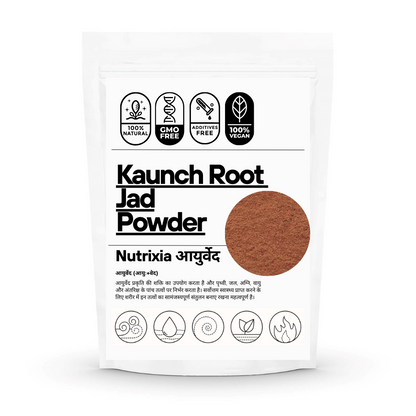 Kaunch mool Powder root jad -kavcha-Kaunch-Mucuna Pruriens - Cowhage Nutrixia Food