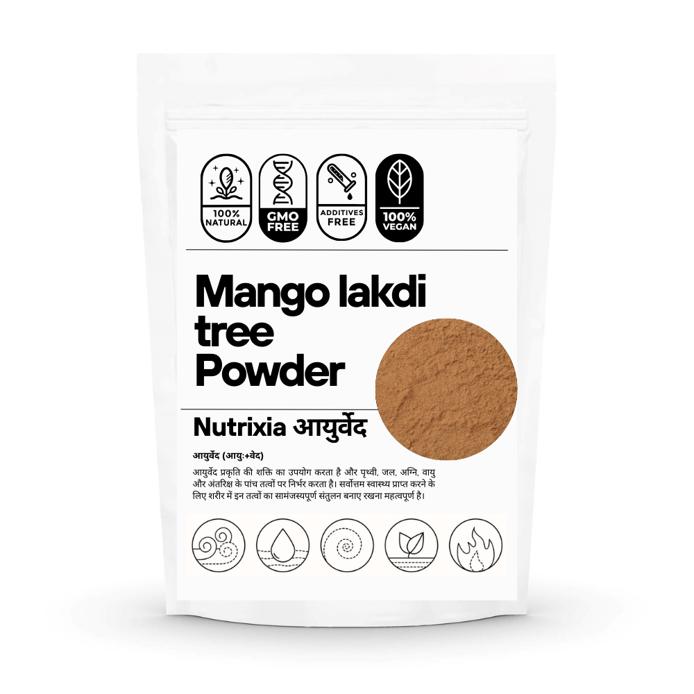 Mango tree bark wood lakdi Powder / Mangifera indica / Mango Wood - Aam-Havan lakdi