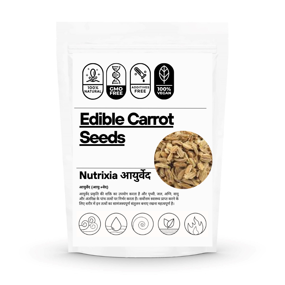 Edible Carrot Seeds - Beej Gajar - बीज गजर -  Daucus Carota
