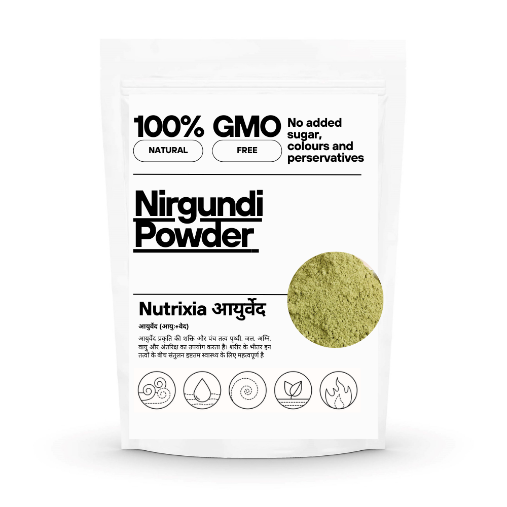 Nirgundi Powder Vitex Negundo Leaf -Sambhalu Powder -निरगुंडी पावडर-NIGODPAN