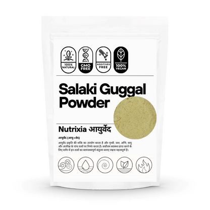 Salaki Guggal Powder Shallaki Gum Indian Frankincense - Boswellia serrata - Kundru - Luban - Shallaki Gum Nutrixia Food