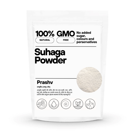 Suhaga powder Churna / सुहागा / sodium borate / Borax Rock / Stone