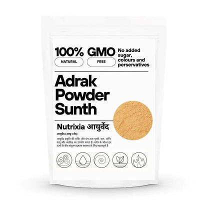 Dry Ginger Powder /  सूखी अदरक पाउडर / Sukhi Adrak Powder Nutrixia Food