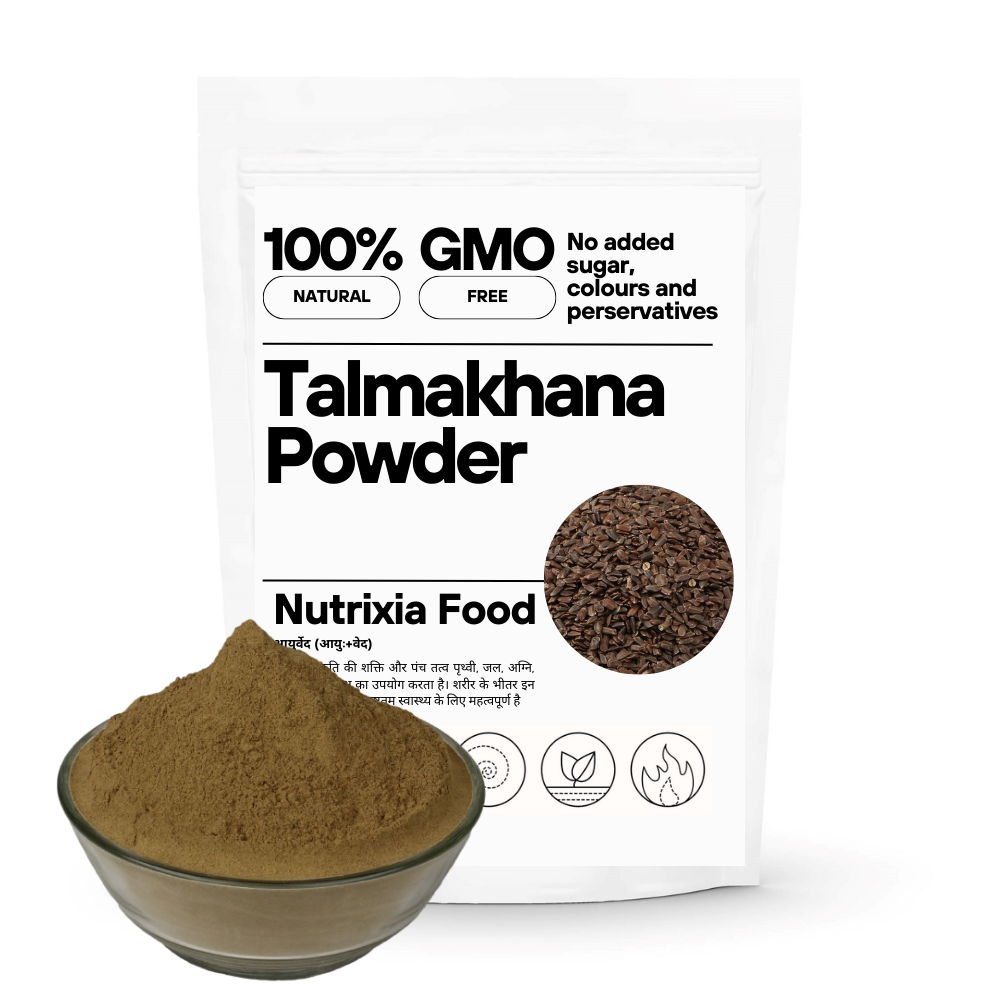 Talmakhana Powder- Taal Makhana Churna Powder  Kokilaksha Beej Powder - Asteracantha Longifolia - Nutrixia Food