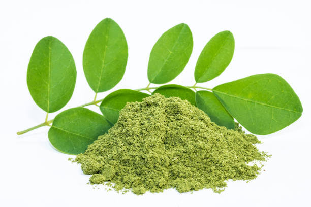 Moringa powder Leaf leaves - SEHJAN PATTA POWDER  - DRUMSTICK LEAVES POWDER