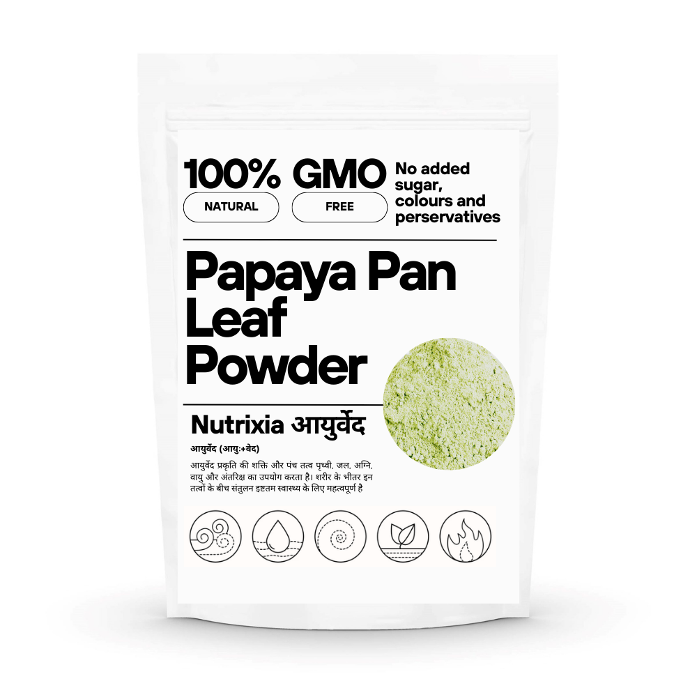Papayapan Churna / पपीता पान चूर्ण / Carica papaya / Papita Powder / Papaya Leaf Powder / Papaya Leaves Powder