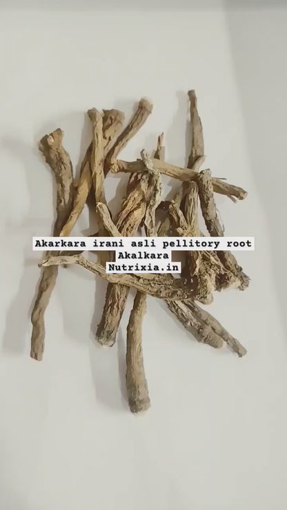 Akarkara Irani Roots - Akarkara Asli- Anacyclus Pyrethrum - Pellitory Roots - Pellety Roots