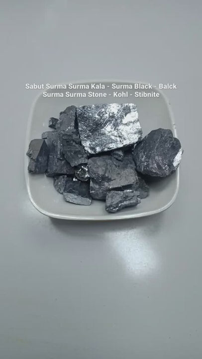 Sabut Surma Surma Kala - Surma Black - Balck Surma   Surma Stone - Kohl - Stibnite