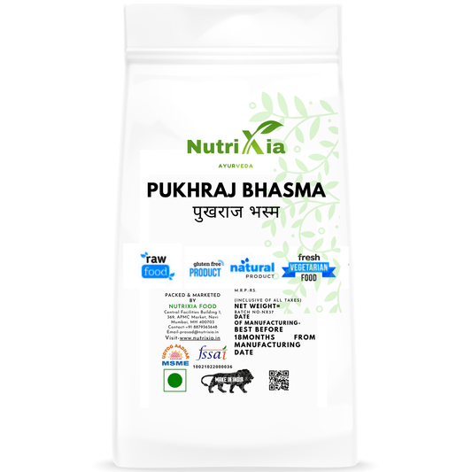 Pukhraj Bhasma पुखराज भस्म -Nutrixia Food