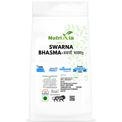 Swarna Bhasma-स्वर्ण भस्म: -Nutrixia Food