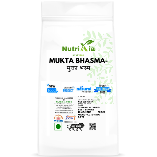 Mukta Bhasma- मुक्ता भस्म -Nutrixia Food
