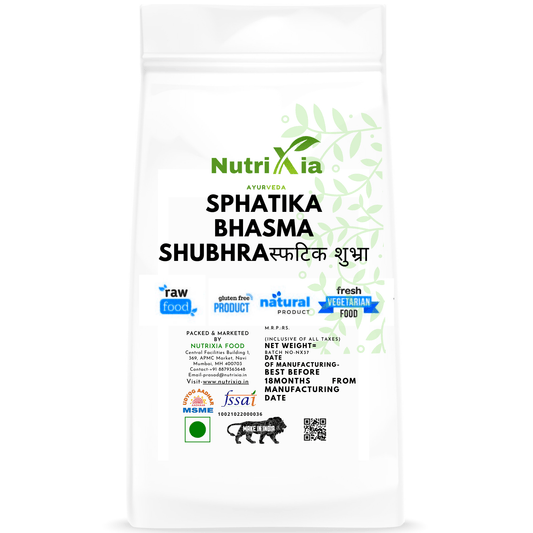 Sphatika Bhasma Shubhra स्फटिक शुभ्रा -Nutrixia Food