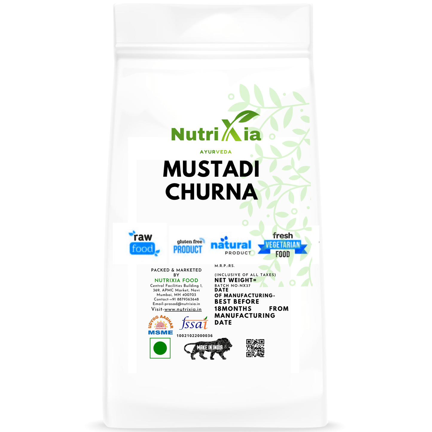 Mustadi Churna-मुस्तदी चूर्ण-Musta -Nutrixia Food