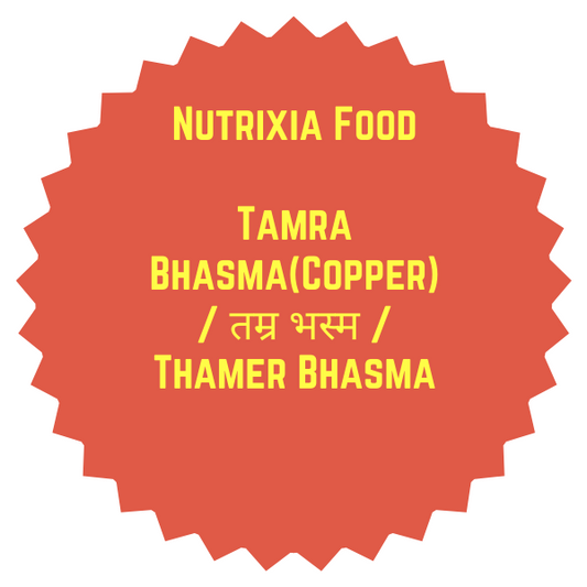 Tamra Bhasma(Copper) / तम्र भस्म / Thamer Bhasma -Nutrixia Food