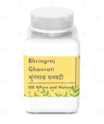 Bhringraj Ghanvati भृंगराज घनवटी Bhrungraj -Nutrixia Food