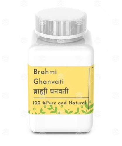 Brahmi Ghanvati - ब्राह्मी घनवती - Brahmi Vati -Nutrixia Food