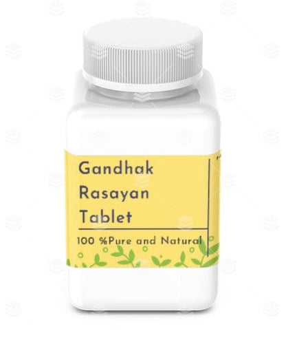 Gandhak Rasayan Tablet गंधक रसायन गोली -Nutrixia Food