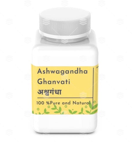 Ashwagandha Ghanvati अश्वगंधा -Nutrixia Food